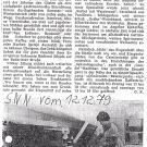 Pressenachrichten 1979